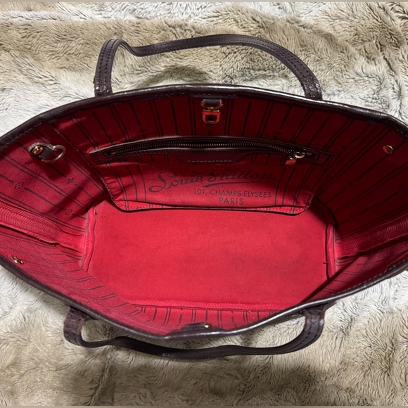 Authentic Louis Vuitton Damier Neverfull PM Tote bag GUC. Serial No. SD5009 - Picture 13 of 16